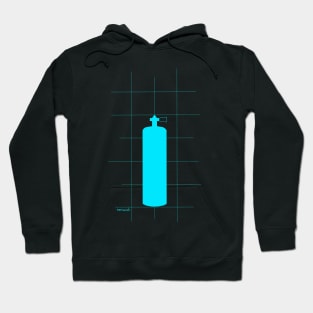 Blue Scuba Tank Hoodie